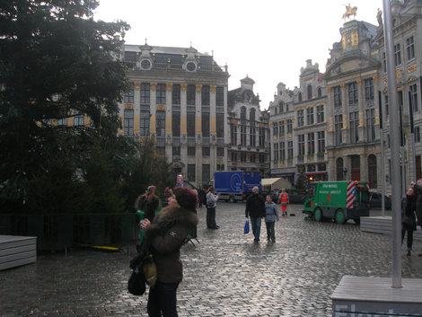 Центральная площадь Брюсселя Брюссель, Бельгия