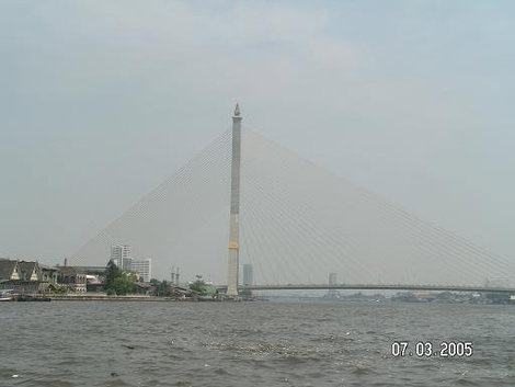 Суперсовременный мост Бангкок, Таиланд