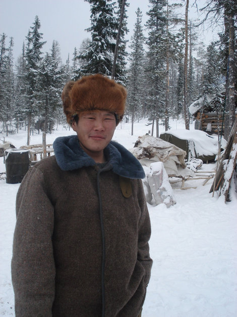Жители тайги - эвенки Саха (Якутия), Россия