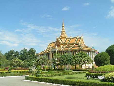 Чистота и красота Пномпень, Камбоджа