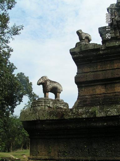 Слоновья терраса Ангкор (столица государства кхмеров), Камбоджа
