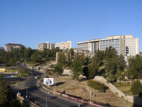 Париж Восточной Африки Аддис-Абеба, Эфиопия