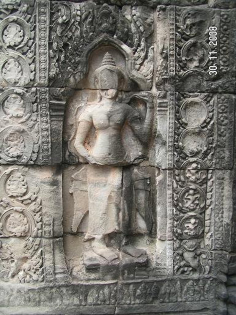Пострадавшая Ангкор (столица государства кхмеров), Камбоджа