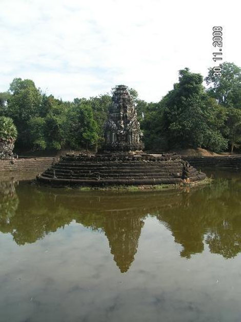 Зеркальное отображение Ангкор (столица государства кхмеров), Камбоджа