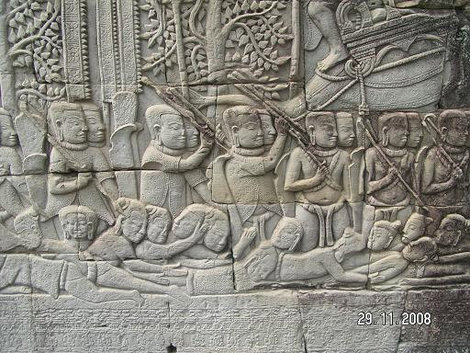 Воины Ангкор (столица государства кхмеров), Камбоджа