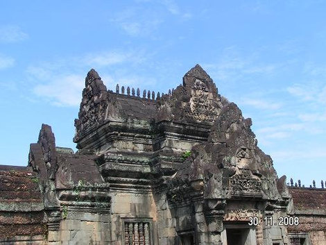 Крыши и портики Ангкор (столица государства кхмеров), Камбоджа