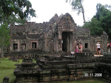 Главные ворота Ангкор (столица государства кхмеров), Камбоджа