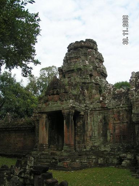 Внутренности комплекса Ангкор (столица государства кхмеров), Камбоджа