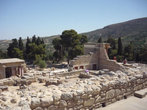 Руины Кносского дворца на острове Крит