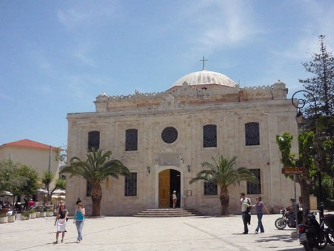 Православная церковь — вместо турецкой мечети, Ираклион Остров Крит, Греция