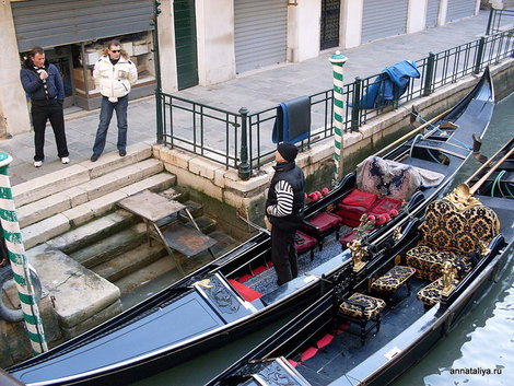 Венеция. Гондольеры Венеция, Италия