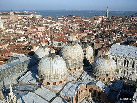 Венеция. Вид с колокольни Сан-Марко Венеция, Италия