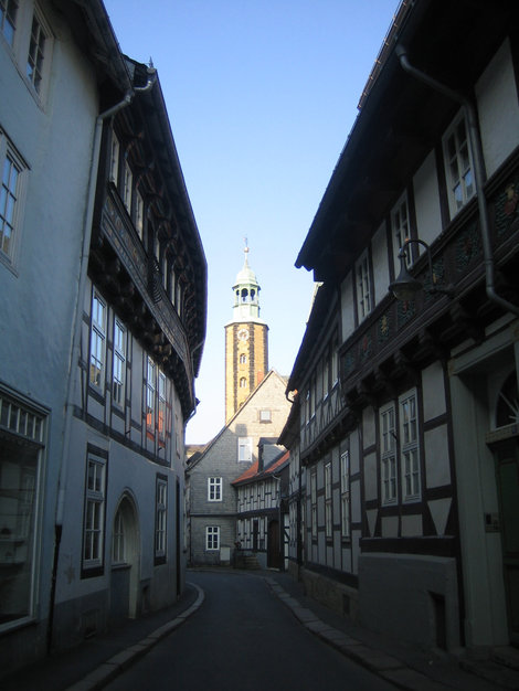 Гослар-город саксонских королей Гослар, Германия