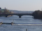 Река Влтава с Карлова моста