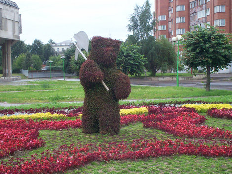 Медведь — герб и символ города Ярославль, Россия