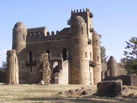 Эфиопский город Гондор Гондер, Эфиопия