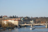 Сегодня Прага — город сотни мостов.