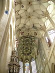 Потолок собора Св. Варвары  Сетчатый свод – произведение Матвея Рейсека. Кружальный свод – произведение Бенедикта Рейта