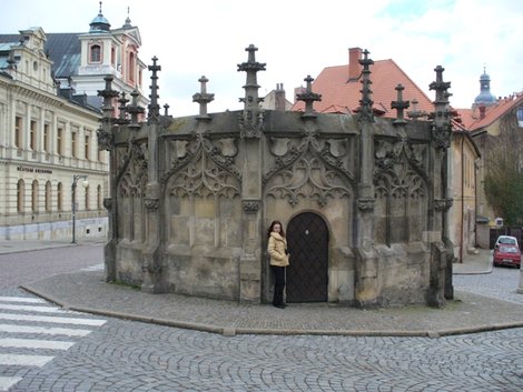 Каменный водоем  Построен в 1493-1495 Кутна-Гора, Чехия