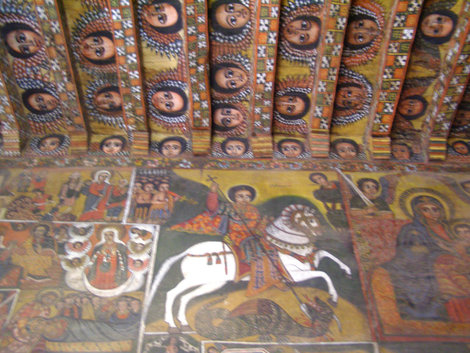 Храм Деберхам Силаси Гондер, Эфиопия