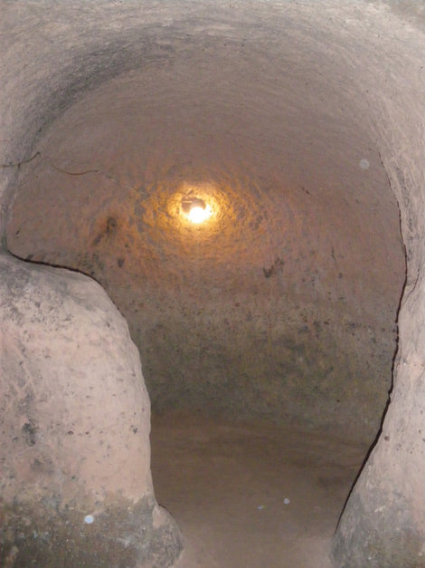 Подземный город Каппадокии Каппадокия - Гереме Национальный Парк, Турция