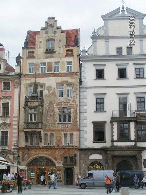 Здание-картина Прага, Чехия