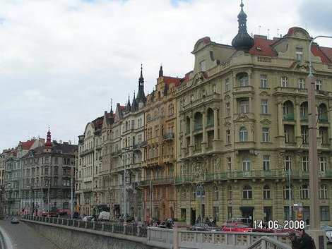 Дома на набережной Прага, Чехия