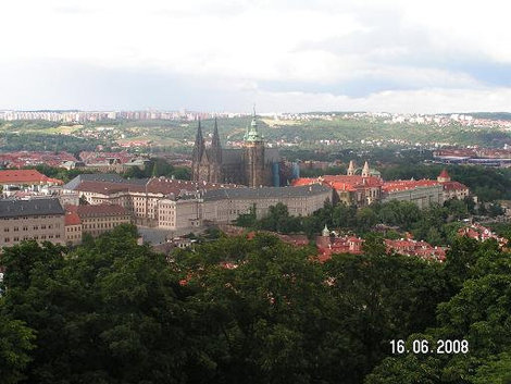 Пражский Град во всём великолепии Прага, Чехия