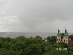 Прага скрылась в пелене дождя