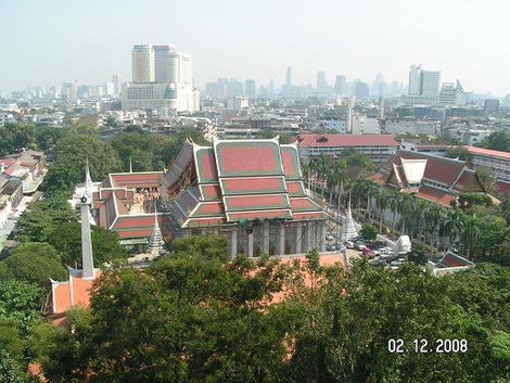 Храмы и небоскрёбы Бангкок, Таиланд