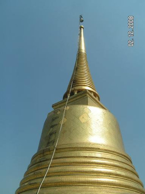 Золотая гора не зря так названа Бангкок, Таиланд