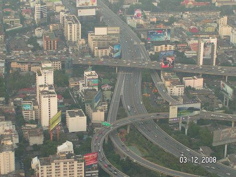Транспортные потоки Бангкок, Таиланд