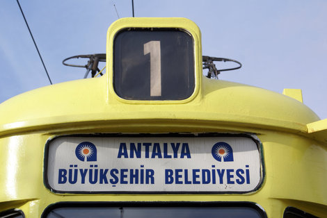Трамвай №1 Анталия, Турция