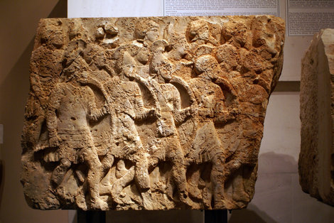 Барельеф в Археологическом музее Анталия, Турция
