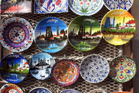 Сувенирные тарелки Анталия, Турция