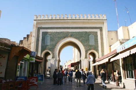 Фес. Ворота в медину Марокко