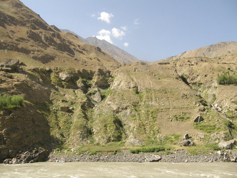 Река Пяндж Горно-Бадахшанская область, Таджикистан