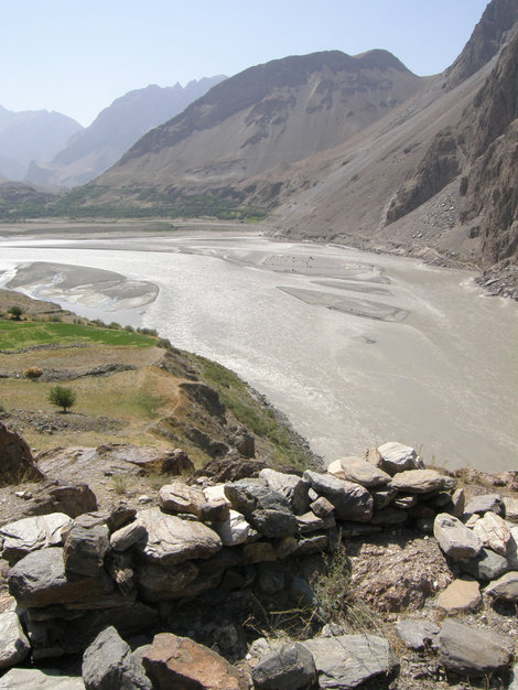 Река Пяндж Горно-Бадахшанская область, Таджикистан
