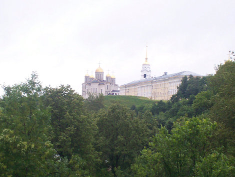 Владимир-2008, вид на Успенский собор Россия
