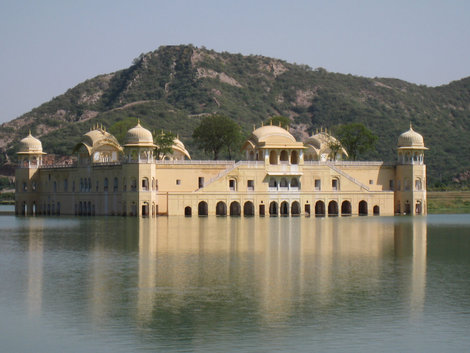 Джайпур. Водяной дворец Jal Mahal (Water Palace).