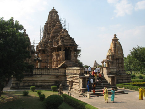 Кхаджурахо.
Храм Лакшмана
 (Lakshmana Temple) Индия