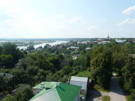 Вид с минарета Рязанская область, Россия