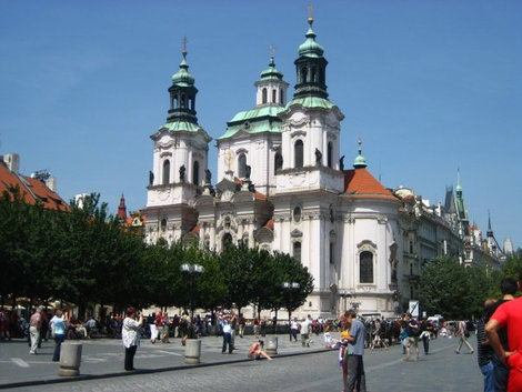 Церковь святого Николая. Прага, Чехия