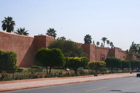 стена старого города Марокко