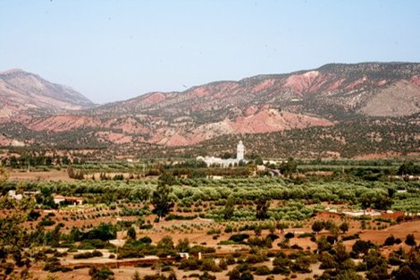 Предгорья Атласа Горный массив Высокий Атлас, Марокко