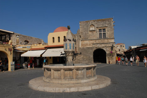 Средневековый Старый город Родос, остров Родос, Греция