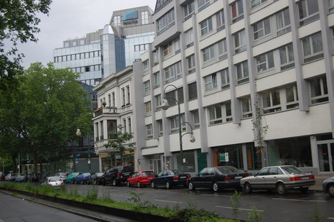 Взгляд со второго этажа Берлин, Германия