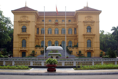 Президентский дворец — бывший дворец французского губернатора Ханой, Вьетнам