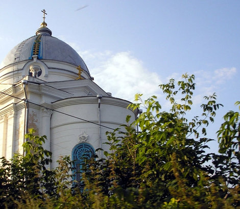 Купол церкви Иоанна Кронштадтского. Памятник архитектуры начала XX века, год постройки — 1910 г.