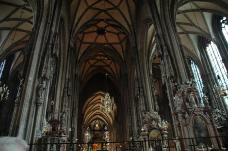 Внутри собора. Вена, Австрия